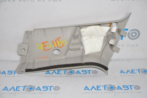 Subaru Outback 10-12 rear window trim left front silver