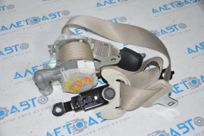 Driver's seat belt for Subaru Outback 10-12, beige, with tensioner
