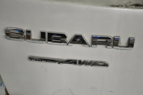 Emblem inscription AWD tailgate Subaru Outback 10-14