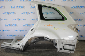 Quarter wing rear left Subaru Outback 10-14 white 37J