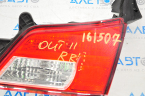 Lamp inner trunk lid right Subaru Outback 10-14 crack