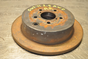 Rear right brake disc for Subaru Outback 10-14