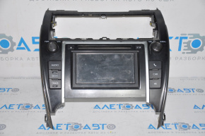 Tape recorder, Monitor, CD-changer, Radio Toyota Camry v50 12-14 usa big display worn frame