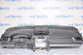Torpedo front panel without AIRBAG Toyota Camry v50 12-14 usa scratches, without plugs