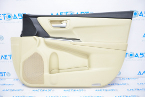Front right door trim panel for Toyota Camry v55 15-17 USA beige