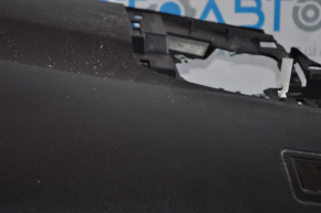 Torpedo front panel without AIRBAG Toyota Camry v55 15-17 usa white stitch broken fastening dented, scratched, burnt