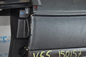 Torpedo front panel without AIRBAG Toyota Camry v55 15-17 usa white stitch broken fastening dented, scratched, burnt