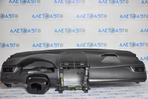 Torpedo front panel without AIRBAG Toyota Camry v55 15-17 usa white stitching shot, without plugs