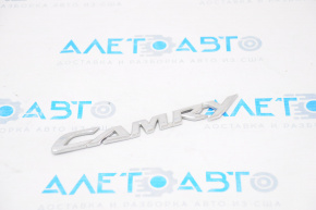 Toyota Camry v55 15-17 USA trunk lid CAMRY emblem