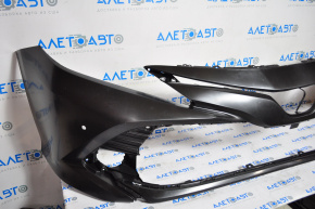 Front bare bumper Toyota Camry v70 18-20 LE\XLE for parking sensors