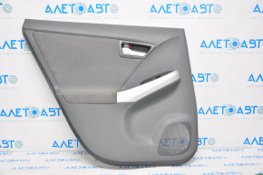 Door trim card rear left Toyota Prius 30 10-11 cloth dark gray