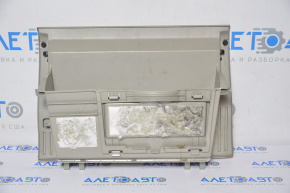 Glove box, glove compartment Toyota Prius V 12-17 lower light gray, scratches