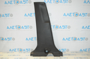Lower left center pillar trim for Toyota Rav4 13-18 black