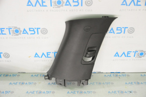 Left rear pillar trim for Toyota Sequoia 2008-2016, black