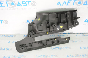 Rear right door sill trim for Toyota Sequoia 2008-2016 black