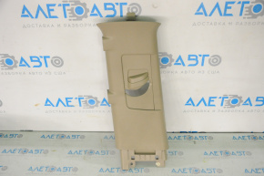 Center pillar trim upper belt left Toyota Sequoia 08-16 beige