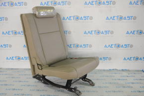 Seat 3 row right Toyota Sequoia 08-10 leather beige