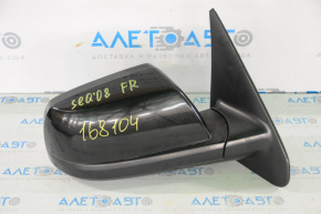 Side mirror right complete Toyota Sequoia 08-09 3 pins, black