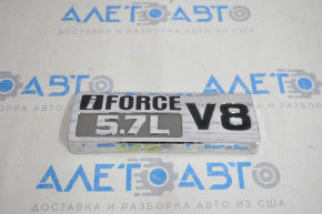 Emblem-inscription "V8 5.7 iForce" tailgate Toyota Sequoia 08-17
