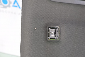 VW Beetle 14-17 black headliner without sunroof, creases, two small holes near visors