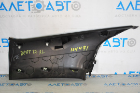 Rear pillar trim left VW Beetle 12-17 black, broken fastener, scratches