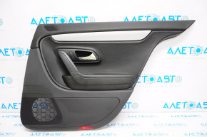 Door trim card rear right VW CC 08-17 black