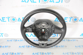 Naked steering wheel VW Jetta 11-14 USA leather black