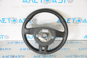 Naked steering wheel VW Jetta 11-14 USA leather black