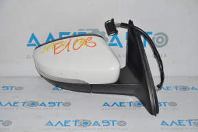 Side mirror right complete VW Jetta 11-18 6 pins, turn signal, white