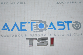 Emblem inscription TSI trunk lid VW Jetta 11-18 USA