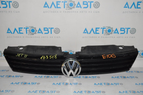 Grille radiator grill VW Jetta 11-14 USA with badge for painting
