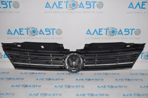 Grille radiator grill VW Jetta 11-14 USA with badge for painting