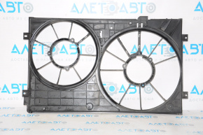 Diffuser radiator shroud bare VW Passat b7 12-14 USA 2.5
