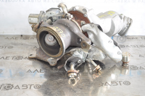 Turbine assembly with manifold and cooling pipes VW Passat b7 12-15 USA 1.8T
