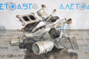 Turbine assembly with manifold and cooling pipes VW Passat b7 12-15 USA 1.8T