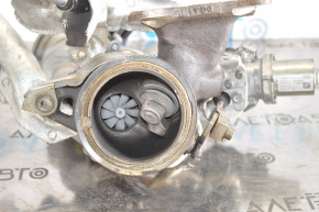 Turbine assembly with manifold and cooling pipes VW Passat b7 12-15 USA 1.8T