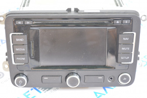 Monitor, display, navigation VW Tiguan 09-15 6 buttons middle display