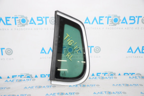 Rear left blind glass window VW Tiguan 09-17 chrome