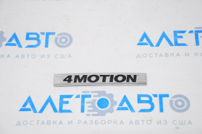 Emblem inscription 4 MOTION VW Tiguan 11-15