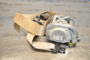The driver's seat belt on a Cadillac CTS 14-beige broke.