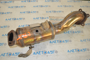 Chevrolet Camaro 16-2.0 exhaust pipe with catalytic converter