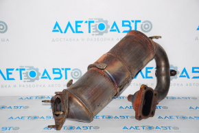 Chevrolet Volt 16 exhaust manifold with catalytic converter - rusty