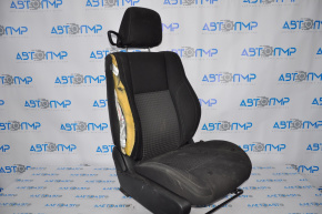 Passenger seat Dodge Challenger 09-14 prerest, without airbag, cloth black, shot