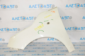 Front left wing Fiat 500 12-19 white KW3