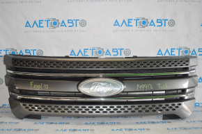 Grille radiator grill with frame and chrome in assembly Ford Explorer 11-15 prerest