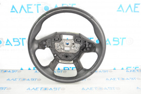 Naked steering wheel Ford Focus mk3 11-14 prerest, leather