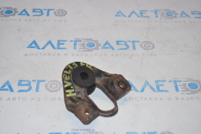 Radiator cushion right Hyundai Veloster 12-17 rubber + metal, rusty