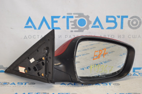 Side mirror right complete Hyundai Veloster 12-13 5 pins, red