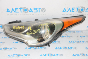 Headlight front left bare Hyundai Veloster 12-17