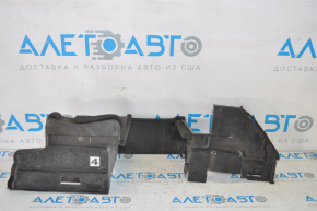 Radiator deflector left Infiniti G25 G37 4d 07-09